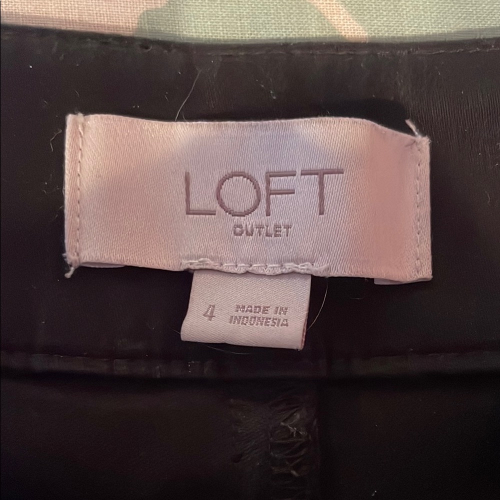 LOFT Outlet Black Dress